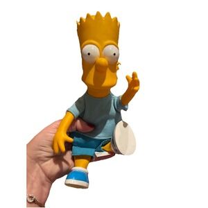 Bart Simpson Doll Plush Vinyl Matt Groening Vintage Fox 1990 Dan Dee
